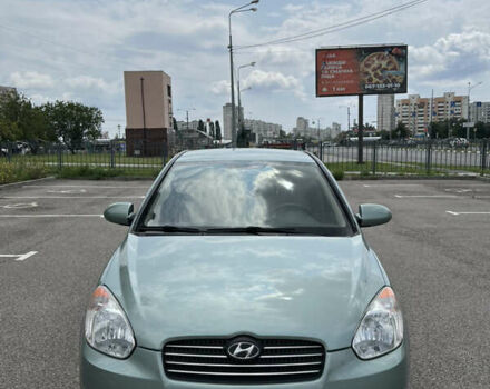 Зеленый Хендай Акцент, объемом двигателя 1.4 л и пробегом 181 тыс. км за 5800 $, фото 1 на Automoto.ua