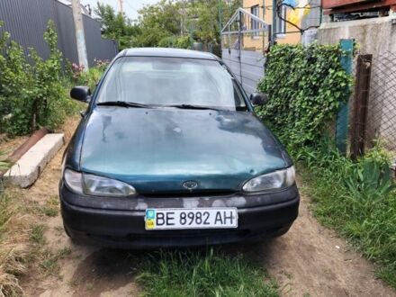 Хендай Акцент 1995 в Николаеве на Automoto.ua Зеленый Хендай Акцент, объемом двигателя 1 л и пробегом 247 тыс. км за 1300 $, фото 1 на Automoto.ua