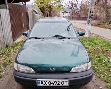 Зеленый Хендай Акцент, объемом двигателя 1.5 л и пробегом 3 тыс. км за 1100 $, фото 1 на Automoto.ua