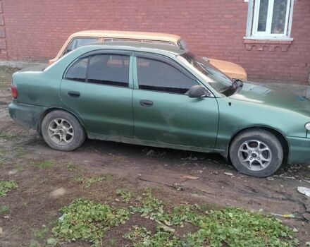 Зеленый Хендай Акцент, объемом двигателя 1.6 л и пробегом 13 тыс. км за 1500 $, фото 1 на Automoto.ua