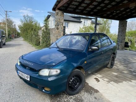 Хендай Акцент 1999 в Виннице на Automoto.ua Зеленый Хендай Акцент, объемом двигателя 1.3 л и пробегом 339 тыс. км за 850 $, фото 1 на Automoto.ua
