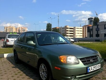 Хендай Акцент 2004 в Киеве на Automoto.ua Зеленый Хендай Акцент, объемом двигателя 1.6 л и пробегом 137 тыс. км за 3600 $, фото 1 на Automoto.ua