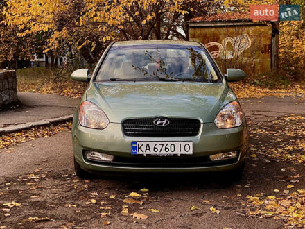 Хендай Акцент 2006 в Черкассах на Automoto.ua Зеленый Хендай Акцент, объемом двигателя 1.4 л и пробегом 161 тыс. км за 5700 $, фото 1 на Automoto.ua