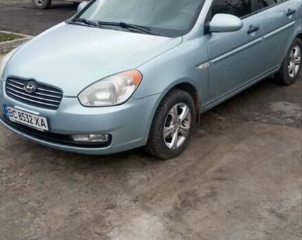 Зеленый Хендай Акцент, объемом двигателя 1.4 л и пробегом 260 тыс. км за 4600 $, фото 1 на Automoto.ua