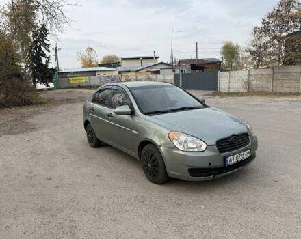 Зелений Хендай Акцент, об'ємом двигуна 1.4 л та пробігом 250 тис. км за 3100 $, фото 1 на Automoto.ua