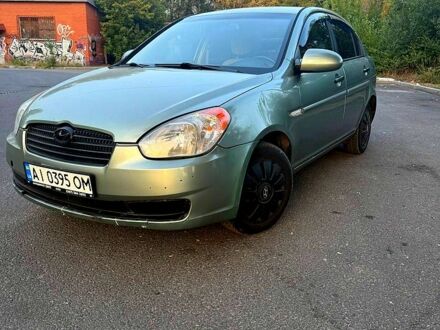 Зелений Хендай Акцент, об'ємом двигуна 1.4 л та пробігом 265 тис. км за 3450 $, фото 1 на Automoto.ua