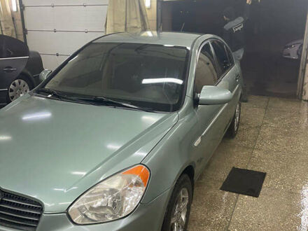 Зелений Хендай Акцент, об'ємом двигуна 1.4 л та пробігом 164 тис. км за 5100 $, фото 1 на Automoto.ua