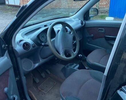 Черный Хендай Атос, объемом двигателя 1.1 л и пробегом 220 тыс. км за 3600 $, фото 3 на Automoto.ua