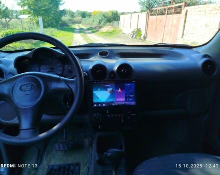 Черный Хендай Атос, объемом двигателя 0.8 л и пробегом 100 тыс. км за 2700 $, фото 7 на Automoto.ua