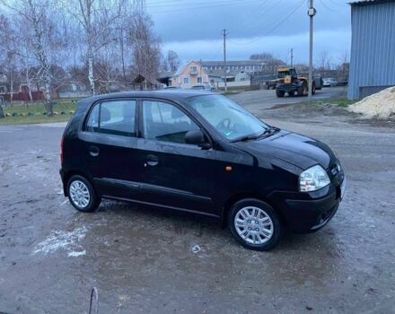 Чорний Хендай Атос, об'ємом двигуна 1.1 л та пробігом 220 тис. км за 3600 $, фото 1 на Automoto.ua