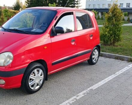 Красный Хендай Атос, объемом двигателя 1 л и пробегом 202 тыс. км за 1700 $, фото 1 на Automoto.ua