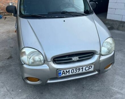 Хендай Атос 1998 у Бердичеве на Automoto.ua Сірий Хендай Атос, об'ємом двигуна 1 л та пробігом 230 тис. км за 950 $, фото 1 на Automoto.ua