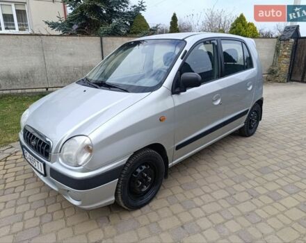 Серый Хендай Атос, объемом двигателя 1 л и пробегом 180 тыс. км за 2850 $, фото 1 на Automoto.ua