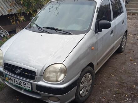 Хендай Атос 2001 у Житомирі на Automoto.ua Сірий Хендай Атос, об'ємом двигуна 1 л та пробігом 160 тис. км за 1450 $, фото 1 на Automoto.ua