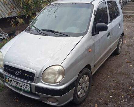 Сірий Хендай Атос, об'ємом двигуна 1 л та пробігом 160 тис. км за 1450 $, фото 1 на Automoto.ua