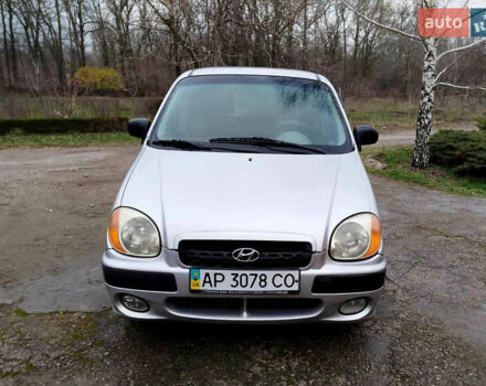 Серый Хендай Атос, объемом двигателя 1 л и пробегом 124 тыс. км за 3850 $, фото 1 на Automoto.ua
