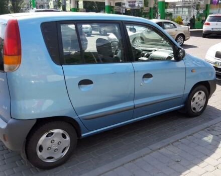 Синий Хендай Атос, объемом двигателя 1 л и пробегом 135 тыс. км за 1100 $, фото 1 на Automoto.ua