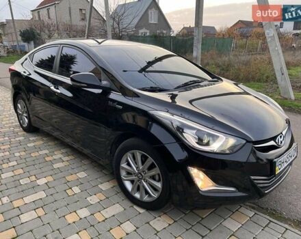 Черный Хендай Аванте, объемом двигателя 1.6 л и пробегом 138 тыс. км за 10900 $, фото 6 на Automoto.ua