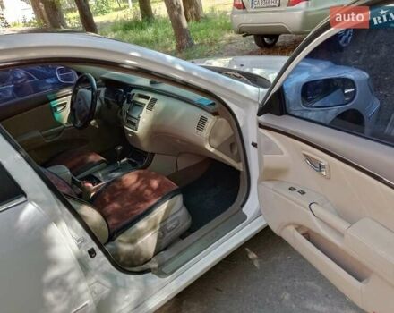 Белый Хендай Азера, объемом двигателя 2.7 л и пробегом 208 тыс. км за 6300 $, фото 9 на Automoto.ua