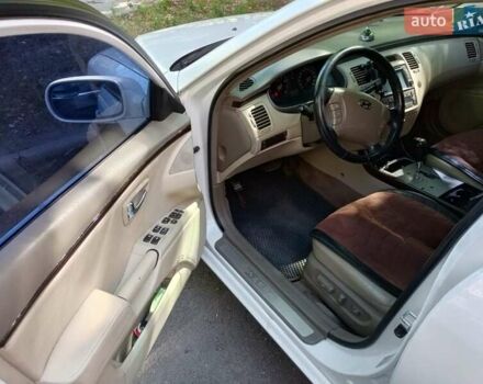 Белый Хендай Азера, объемом двигателя 2.7 л и пробегом 208 тыс. км за 6300 $, фото 8 на Automoto.ua