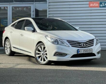 Белый Хендай Азера, объемом двигателя 3 л и пробегом 173 тыс. км за 13499 $, фото 1 на Automoto.ua