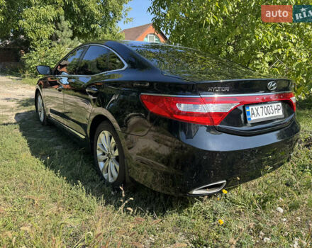 Черный Хендай Азера, объемом двигателя 3 л и пробегом 181 тыс. км за 12200 $, фото 7 на Automoto.ua
