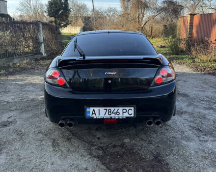 Черный Хендай Купе, объемом двигателя 1.98 л и пробегом 234 тыс. км за 5000 $, фото 4 на Automoto.ua