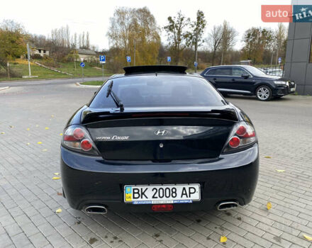 Черный Хендай Купе, объемом двигателя 2 л и пробегом 130 тыс. км за 7000 $, фото 4 на Automoto.ua