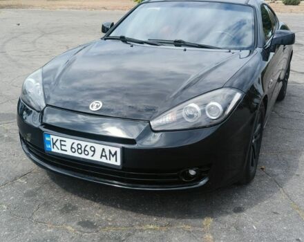 Черный Хендай Купе, объемом двигателя 2 л и пробегом 210 тыс. км за 5800 $, фото 1 на Automoto.ua