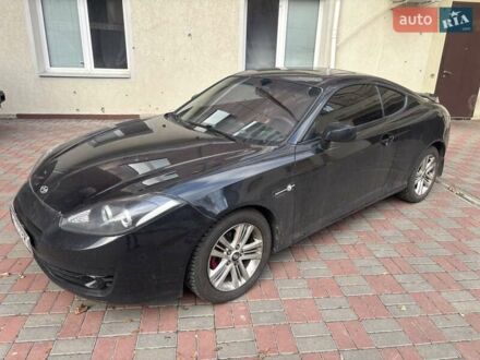 Черный Хендай Купе, объемом двигателя 1.98 л и пробегом 210 тыс. км за 7500 $, фото 1 на Automoto.ua