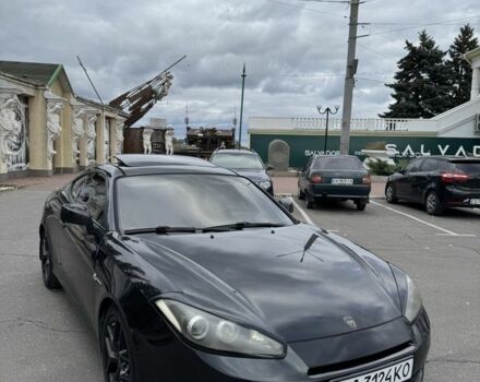 Чорний Хендай Купе, об'ємом двигуна 2.7 л та пробігом 206 тис. км за 7500 $, фото 1 на Automoto.ua