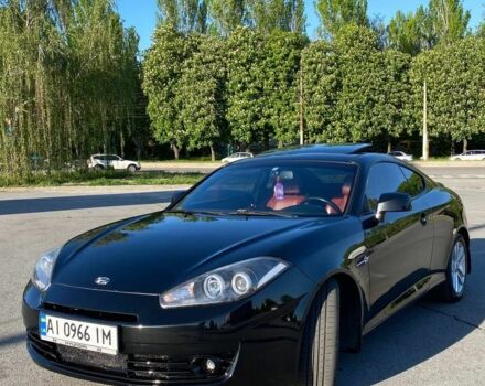 Чорний Хендай Купе, об'ємом двигуна 2 л та пробігом 186 тис. км за 6500 $, фото 1 на Automoto.ua