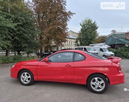 Красный Хендай Купе, объемом двигателя 1.98 л и пробегом 156 тыс. км за 6500 $, фото 8 на Automoto.ua