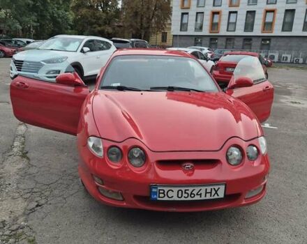 Красный Хендай Купе, объемом двигателя 1.98 л и пробегом 156 тыс. км за 6500 $, фото 9 на Automoto.ua