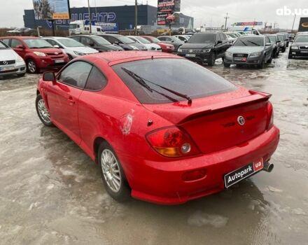 Красный Хендай Купе, объемом двигателя 16 л и пробегом 250 тыс. км за 4190 $, фото 6 на Automoto.ua