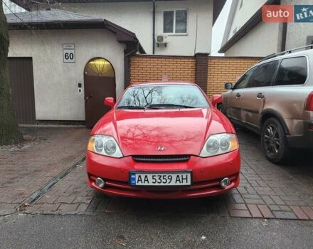 Красный Хендай Купе, объемом двигателя 2.7 л и пробегом 200 тыс. км за 5800 $, фото 2 на Automoto.ua