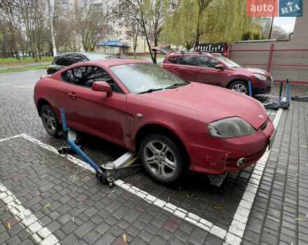 Красный Хендай Купе, объемом двигателя 1.6 л и пробегом 173 тыс. км за 4000 $, фото 16 на Automoto.ua