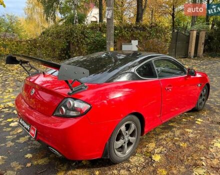 Червоний Хендай Купе, об'ємом двигуна 2 л та пробігом 209 тис. км за 6490 $, фото 4 на Automoto.ua