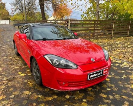 Хендай Купе 2008 в Киеве на Automoto.ua Красный Хендай Купе, объемом двигателя 2 л и пробегом 209 тыс. км за 6490 $, фото 2 на Automoto.ua