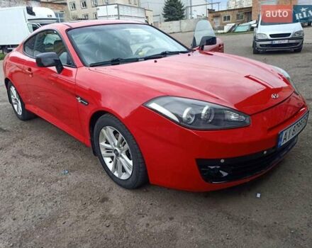 Красный Хендай Купе, объемом двигателя 2 л и пробегом 173 тыс. км за 6000 $, фото 1 на Automoto.ua