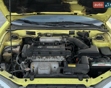Желтый Хендай Купе, объемом двигателя 2 л и пробегом 206 тыс. км за 4400 $, фото 28 на Automoto.ua