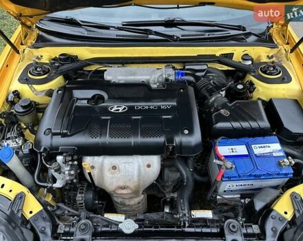 Желтый Хендай Купе, объемом двигателя 1.98 л и пробегом 222 тыс. км за 4800 $, фото 23 на Automoto.ua