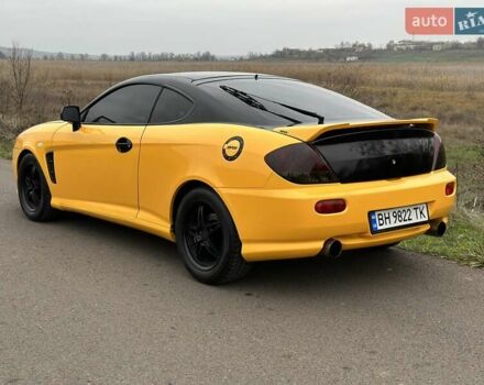 Желтый Хендай Купе, объемом двигателя 1.98 л и пробегом 222 тыс. км за 4800 $, фото 10 на Automoto.ua