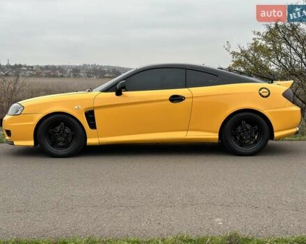 Желтый Хендай Купе, объемом двигателя 1.98 л и пробегом 222 тыс. км за 4800 $, фото 9 на Automoto.ua