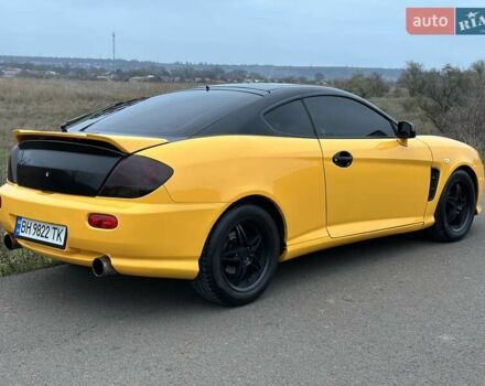 Желтый Хендай Купе, объемом двигателя 1.98 л и пробегом 222 тыс. км за 4800 $, фото 22 на Automoto.ua