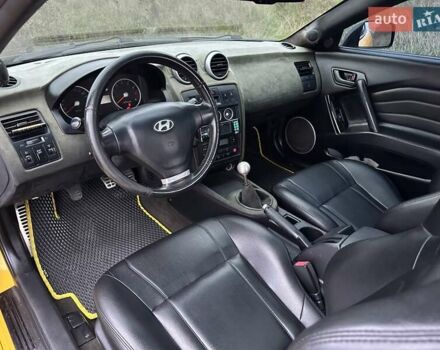 Желтый Хендай Купе, объемом двигателя 1.98 л и пробегом 222 тыс. км за 4800 $, фото 26 на Automoto.ua