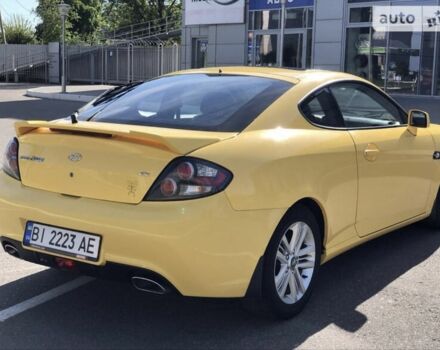 Жовтий Хендай Купе, об'ємом двигуна 2 л та пробігом 198 тис. км за 7199 $, фото 3 на Automoto.ua