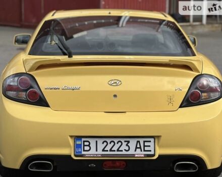 Жовтий Хендай Купе, об'ємом двигуна 2 л та пробігом 198 тис. км за 7199 $, фото 7 на Automoto.ua