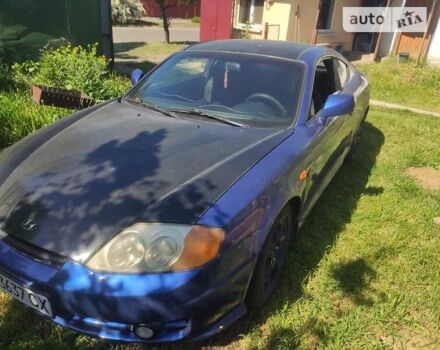 Синий Хендай Купе, объемом двигателя 2 л и пробегом 235 тыс. км за 3400 $, фото 4 на Automoto.ua