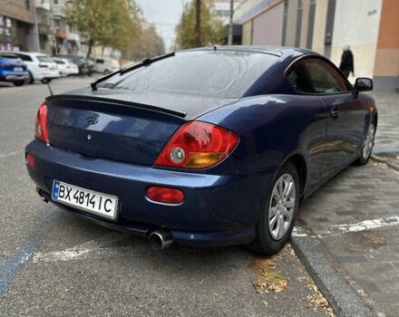 Синий Хендай Купе, объемом двигателя 1.6 л и пробегом 330 тыс. км за 3500 $, фото 2 на Automoto.ua